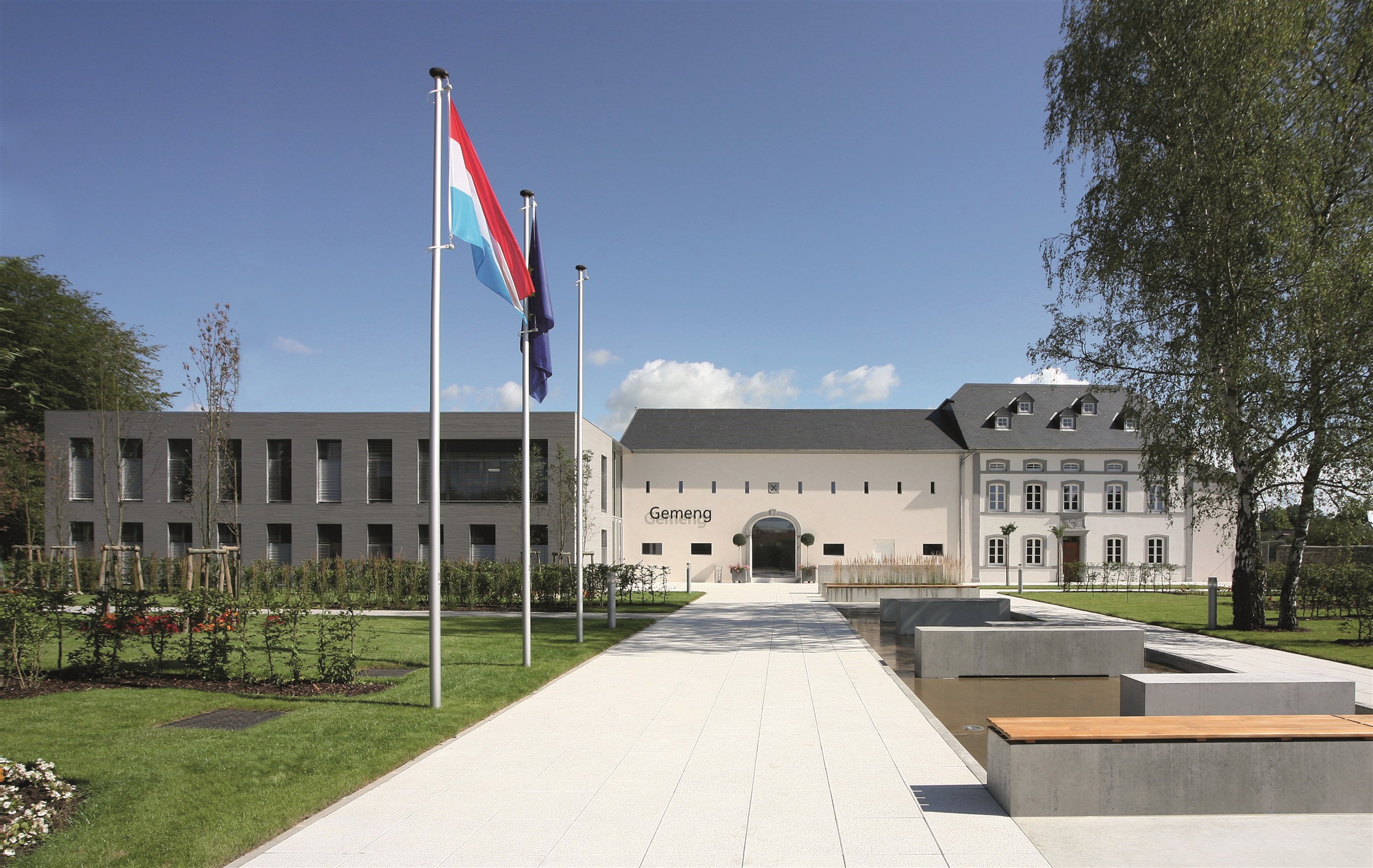 mairie de la commune à Junglinster